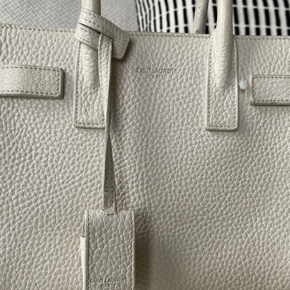 Saint Laurent Sac De Jour Nano White - Picture 4 of 11